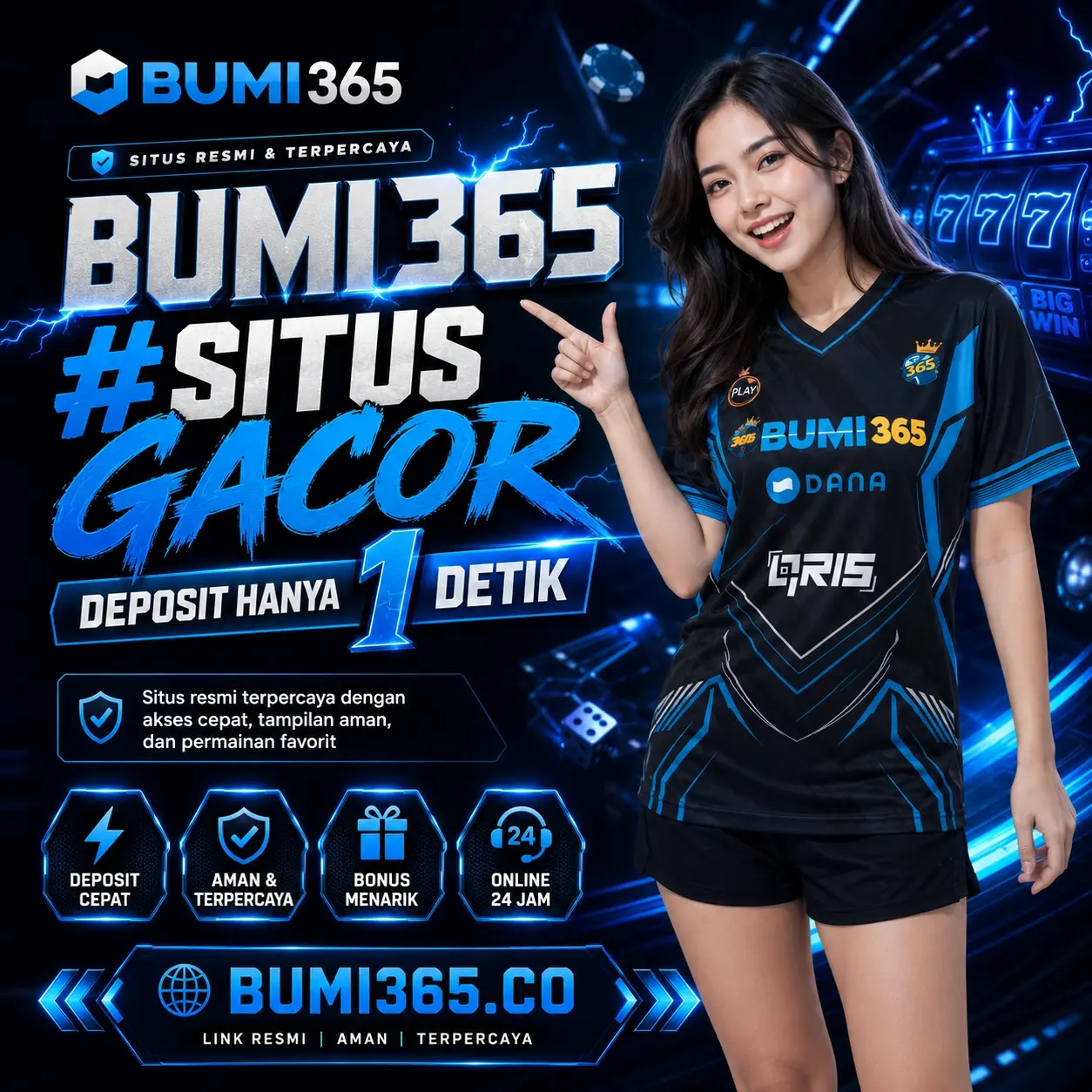 BUMI365 # Situs Gacor Deposit Hanya 1 Detik