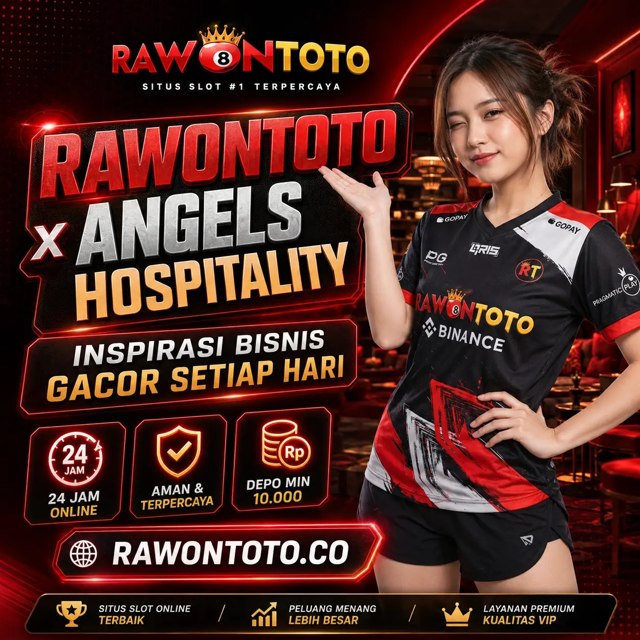 RAWONTOTO x Angels Hospitality | Inspirasi Bisnis Gacor Setiap Hari