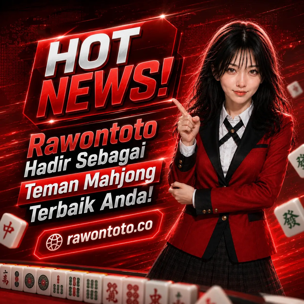 HOT NEWS! - Rawontoto Hadir Sebagai Teman Mahjong Terbaik Anda!