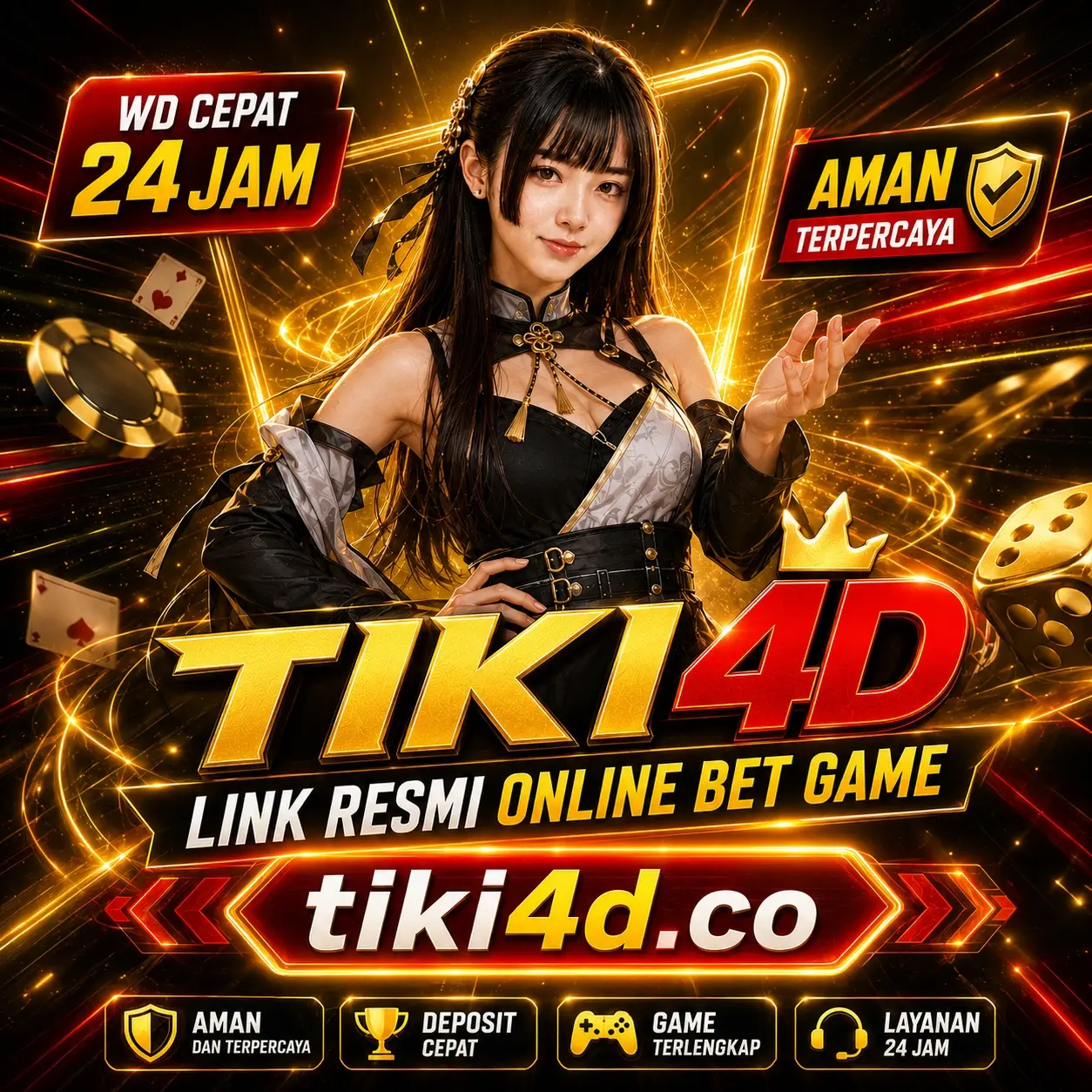 TIKI4D - Link Resmi Online Bet Game