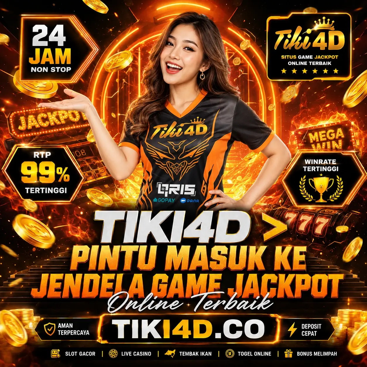TIKI4D > Pintu Masuk Ke Jendela Game Jackpot Online Terbaik