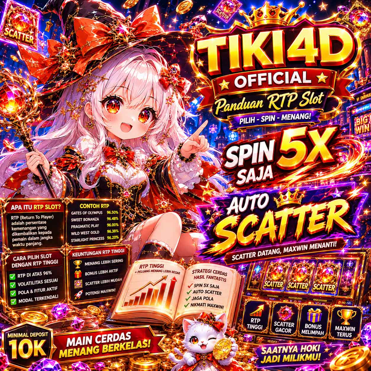 Banner TIKI4D RTP Slot 2026