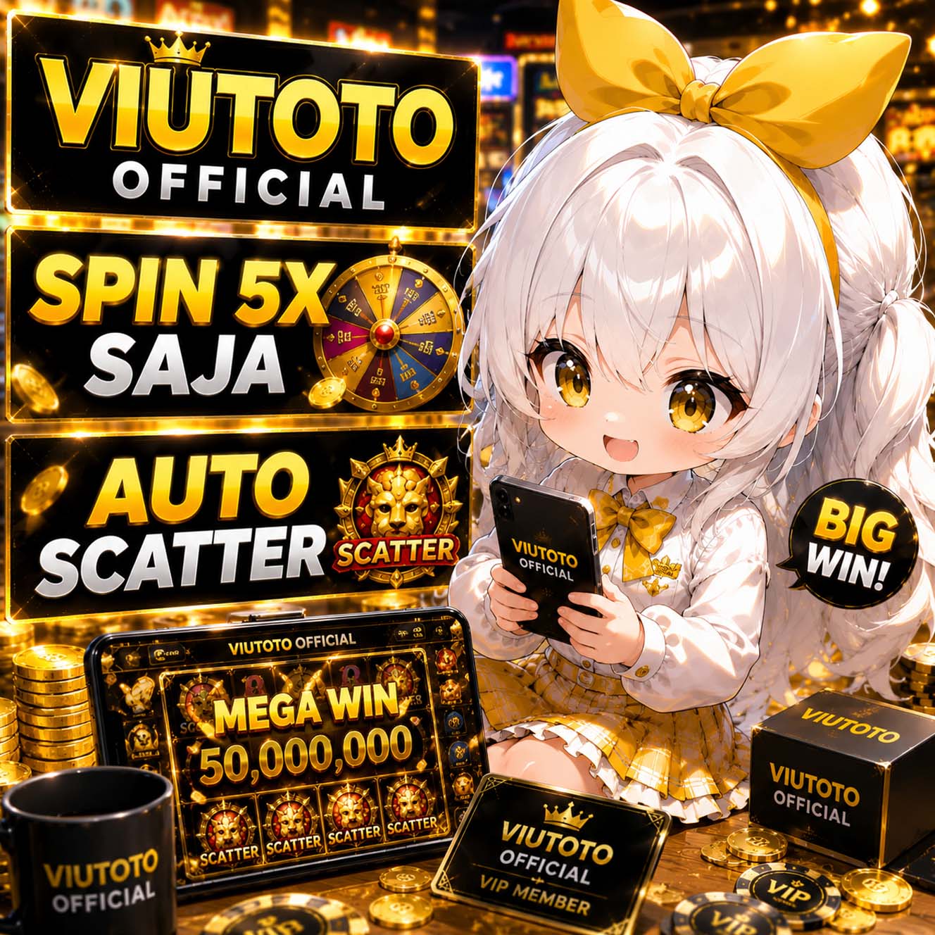 Banner VIUTOTO RTP Slot Hari Ini