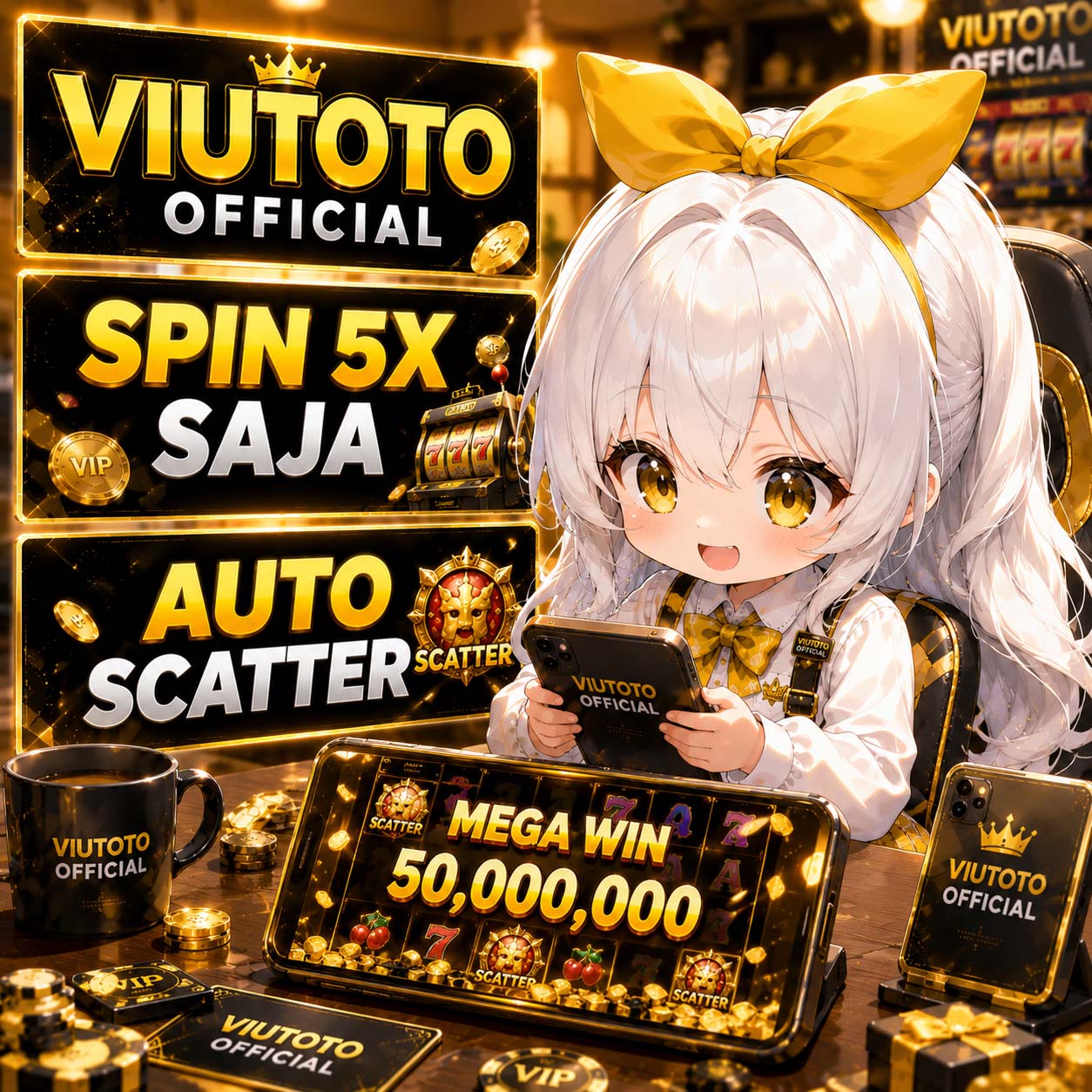 Banner VIUTOTO Informasi Slot Online